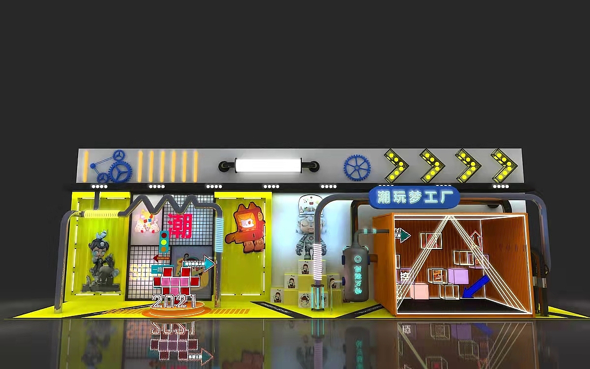 潮玩夢(mèng)工廠 動(dòng)漫展設(shè)計(jì)如何助力動(dòng)漫開發(fā)新浪潮